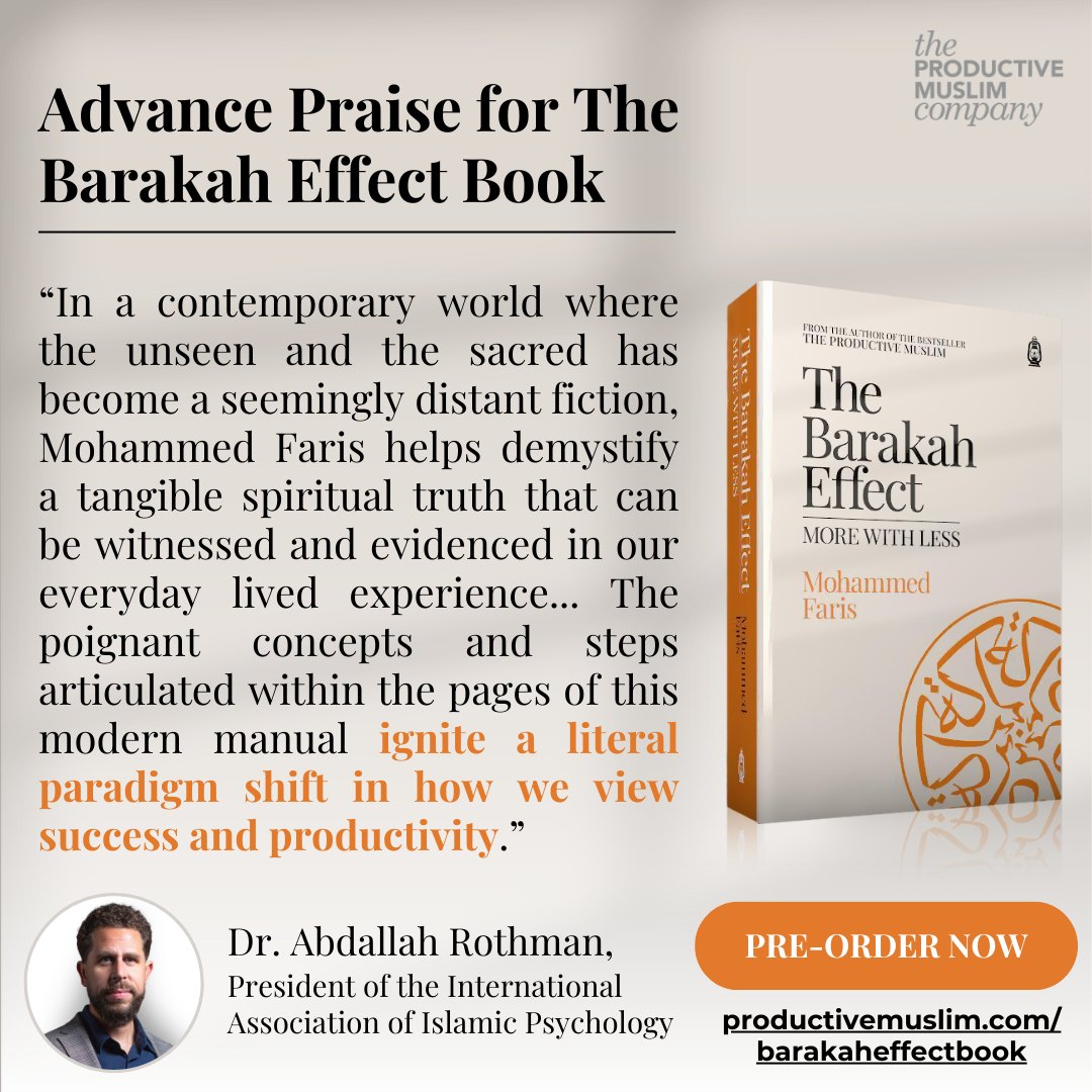 The Barakah Effect: More with Less